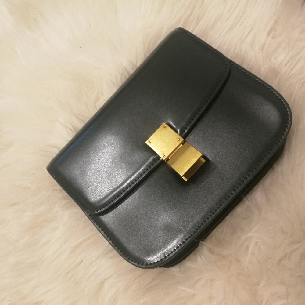 Fashion design box crossbody bag